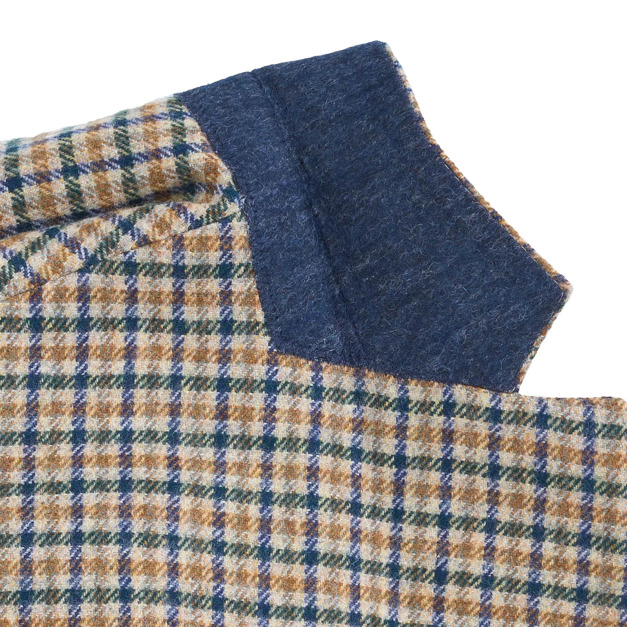 Fox Brothers Dune Multi Check Sport Coat - Dune