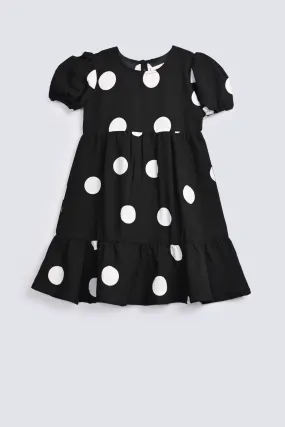 GIRLS POLKADOT DRESS