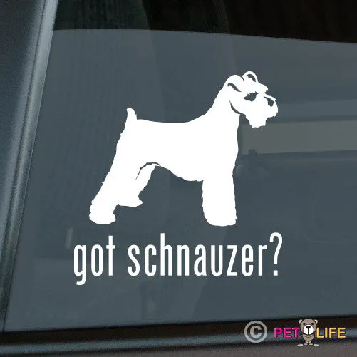 Got Schnauzer Sticker