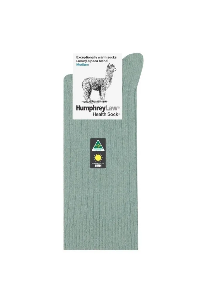 Humphrey Law - Socks - Alpaca Wool Blend - Lichen