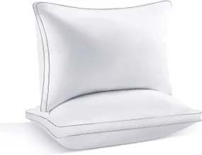 JS Fiber Invista Comforel Gussetted Pillow | Medium-Firm