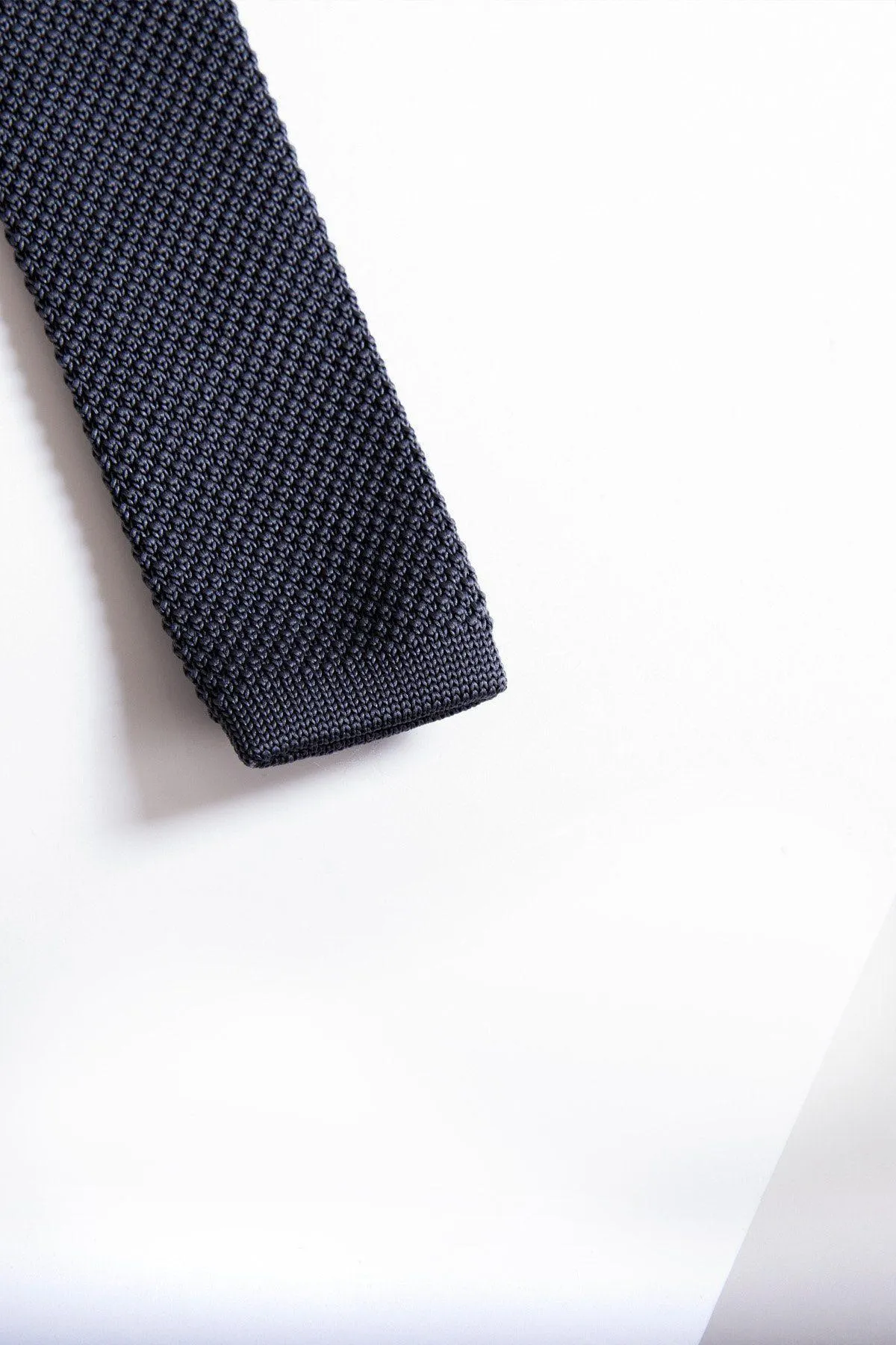 KT - Mid Grey Knitted Tie