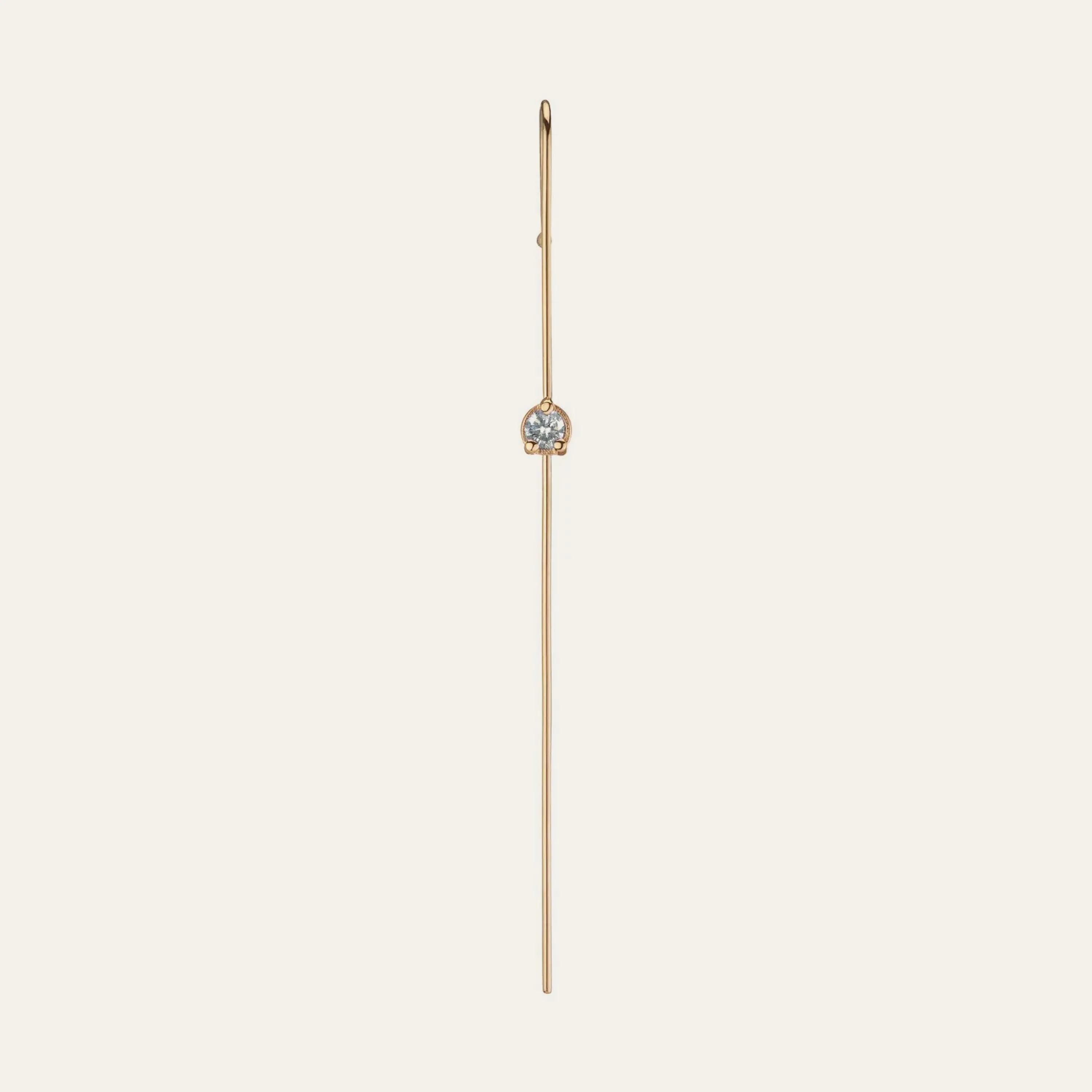 LABULGARA Precious Gem Needle Earring