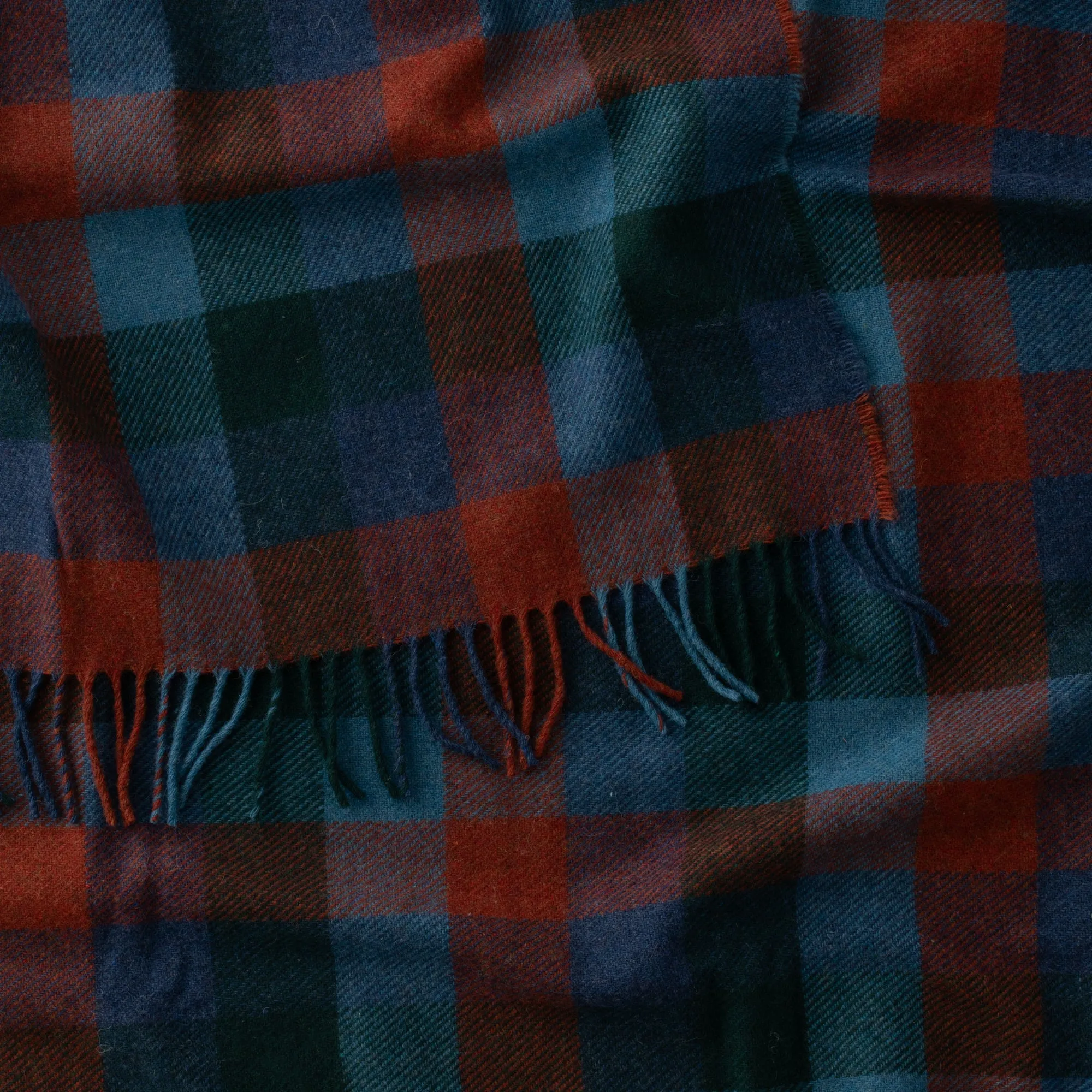 Lambswool Plaid Throw