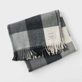 Lambswool Plaid Throw