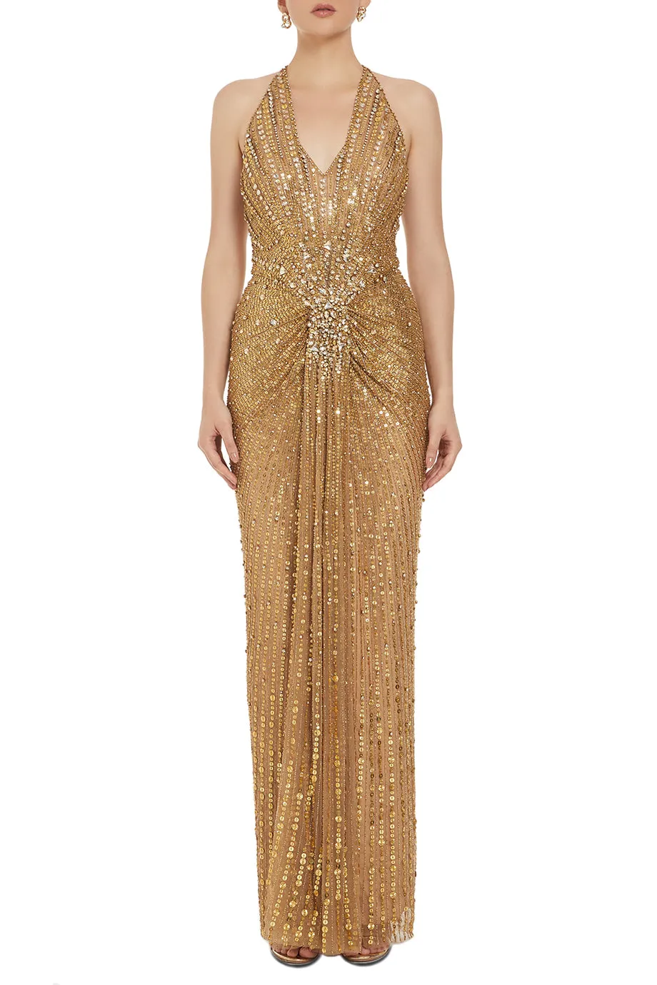 Lana Embellished Evening Gown