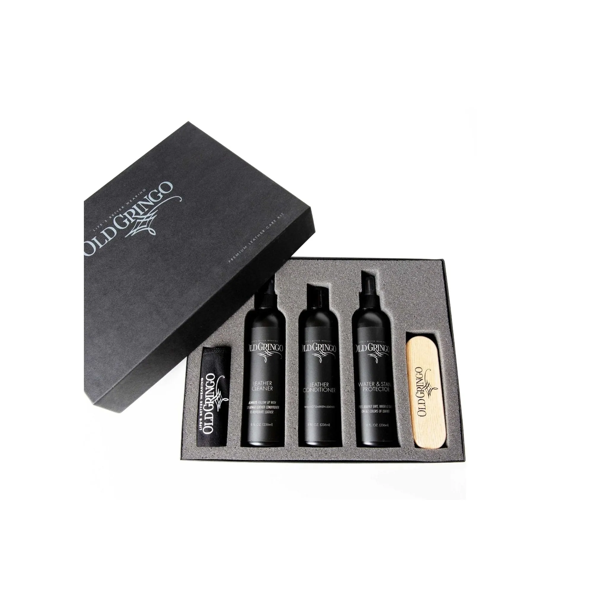 LEATHER CARE KIT - 8 OZ