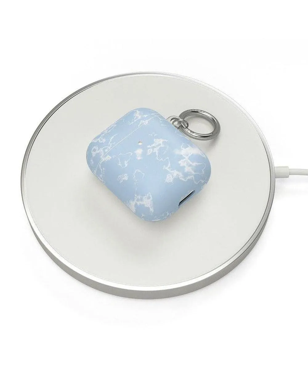 Light Blue Skies | Marble Clouds AirPods Case