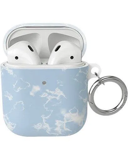 Light Blue Skies | Marble Clouds AirPods Case