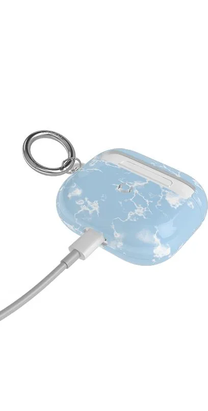 Light Blue Skies | Marble Clouds AirPods Case