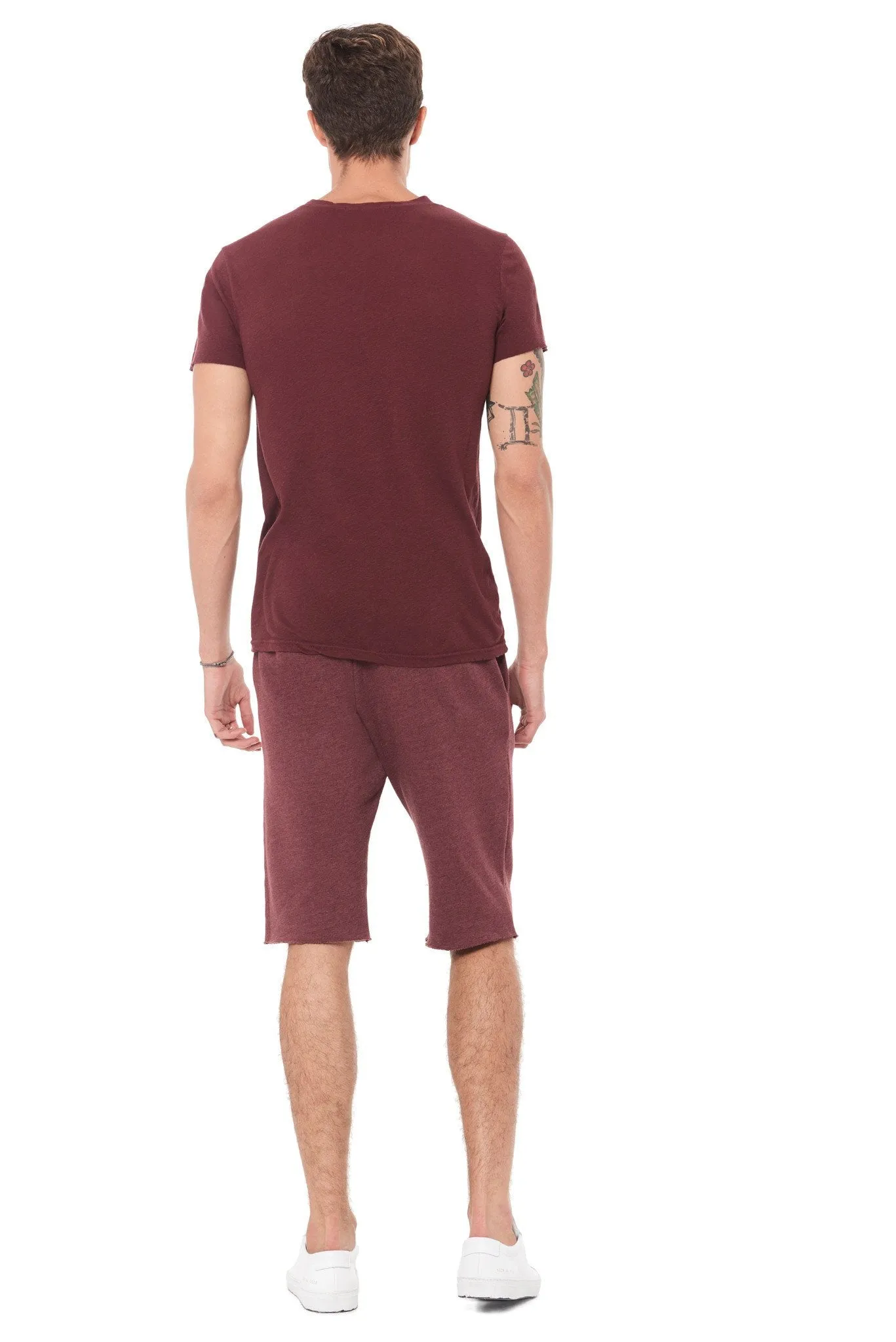 Men's Linen Blend Pocket Tee