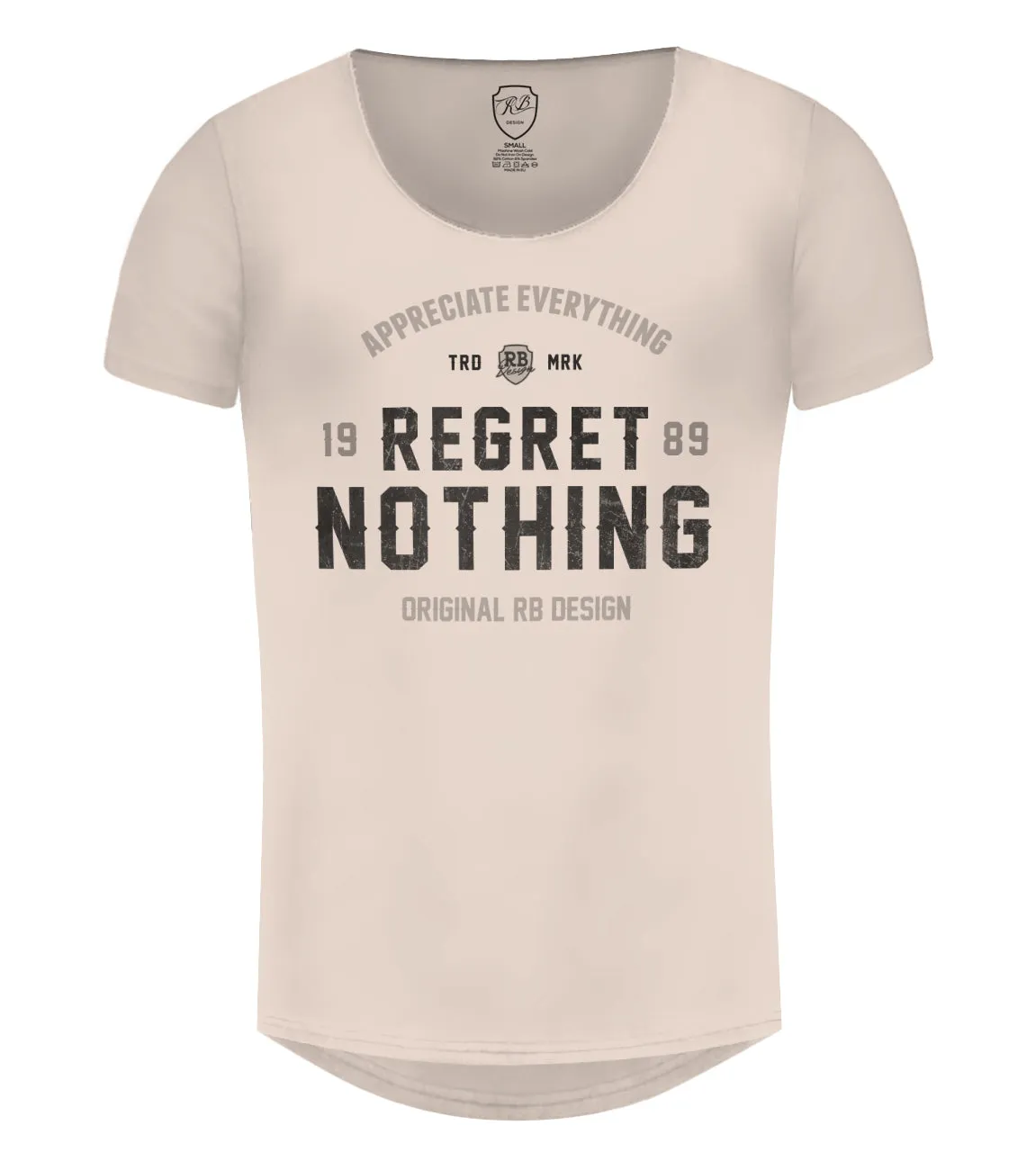 Men's T-shirt "Regret Nothing" MD982