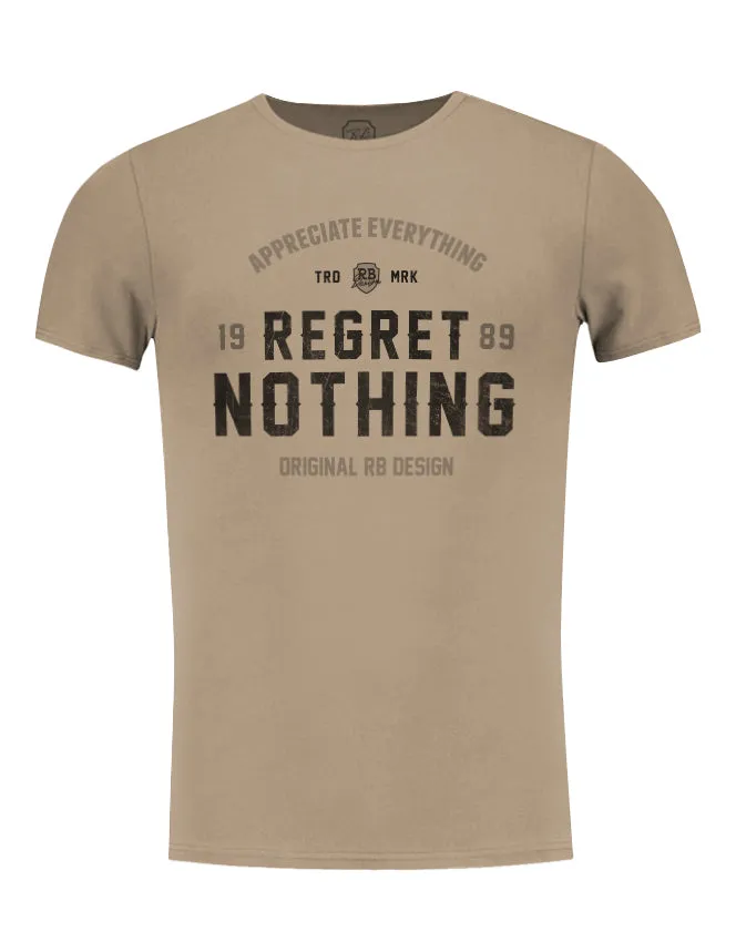 Men's T-shirt "Regret Nothing" MD982