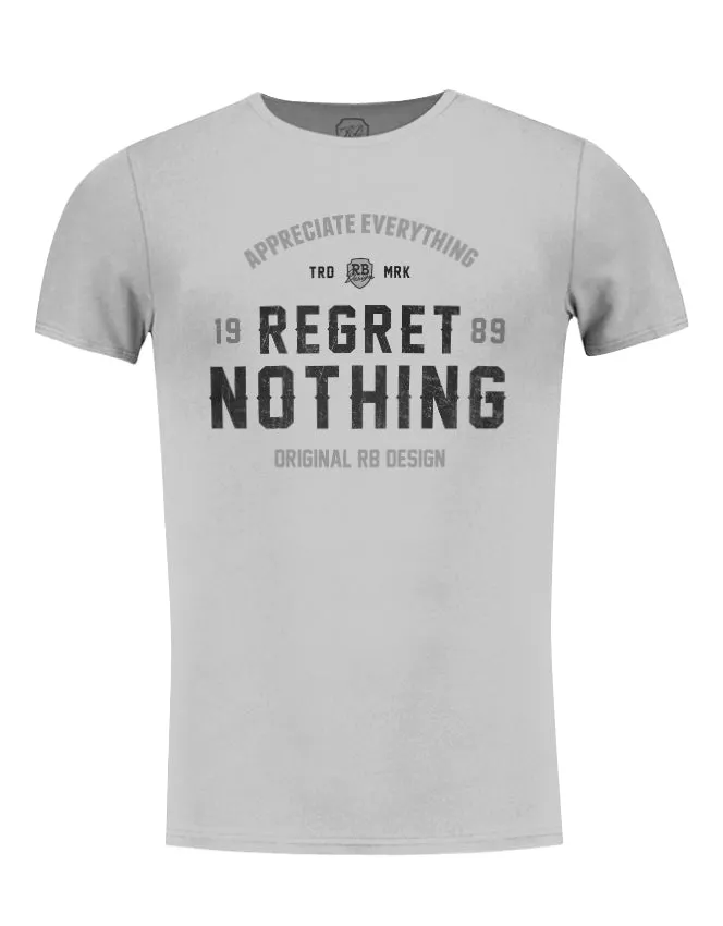 Men's T-shirt "Regret Nothing" MD982