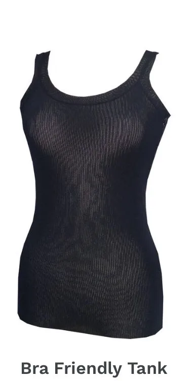 Mesh Cami-Black