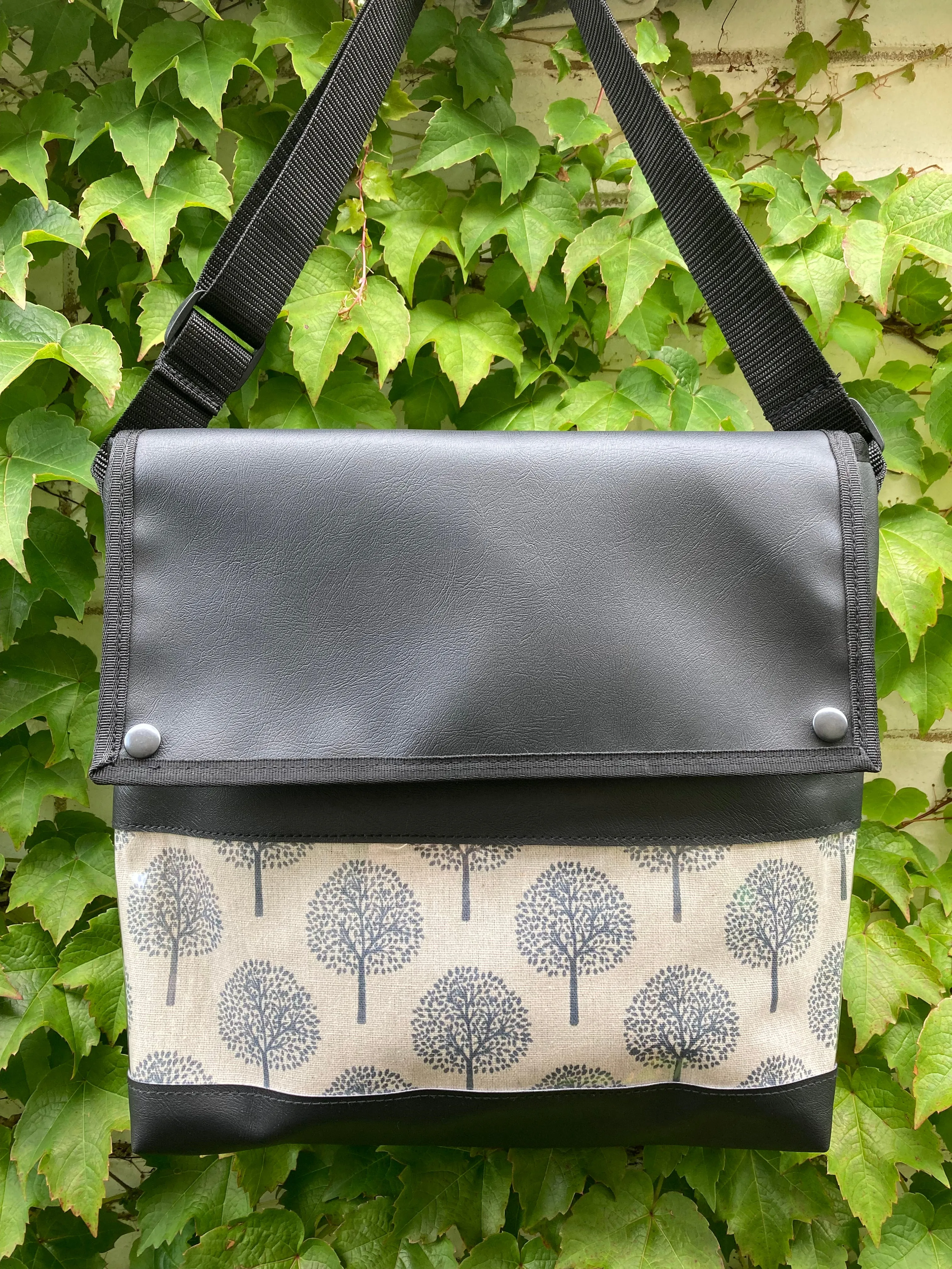 Messenger Bag - Tree Of Life Natural