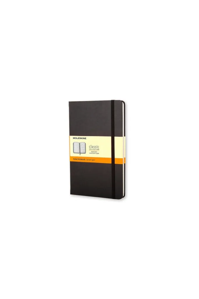 Moleskine - Classic Hard Cover Notebook - Pocket