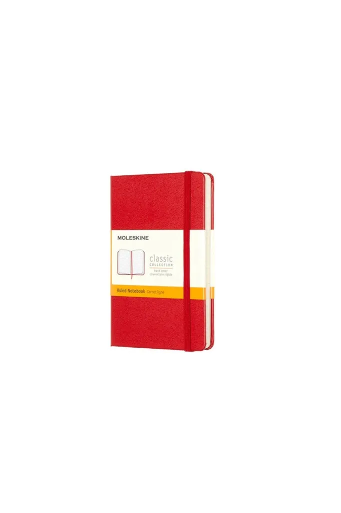 Moleskine - Classic Hard Cover Notebook - Pocket