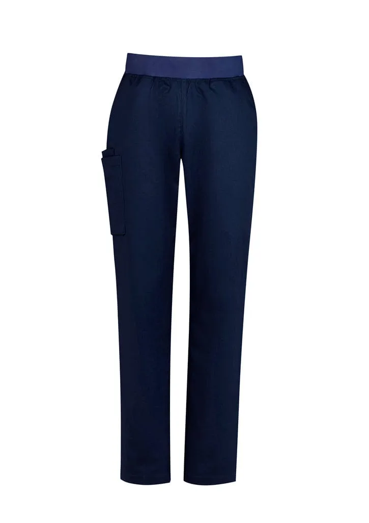 NDC Biz Care Riley Womens Straight Leg Scrub Pant Midnight Navy NDC-CSP047LLMIDN