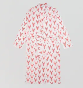 Organic cotton robe  [Lobsters]