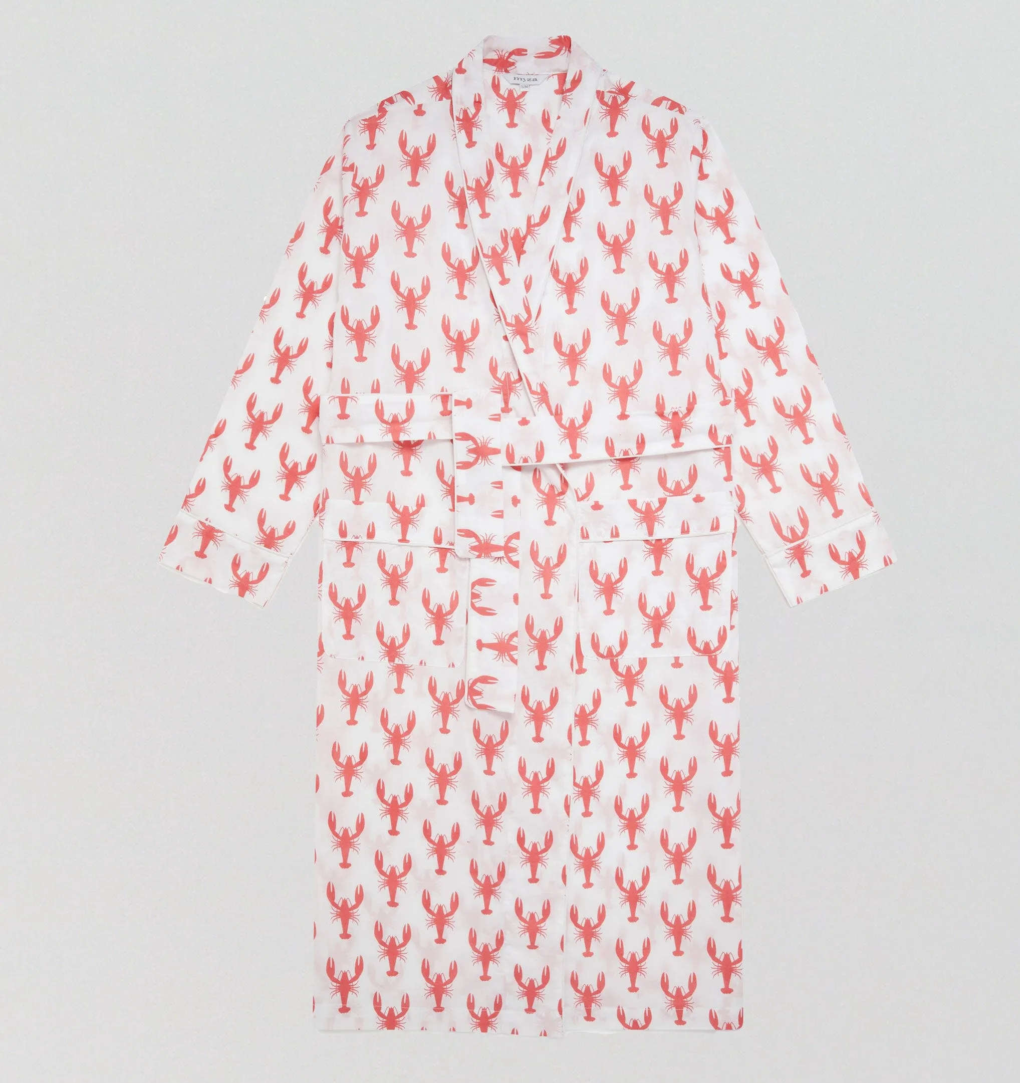 Organic cotton robe  [Lobsters]