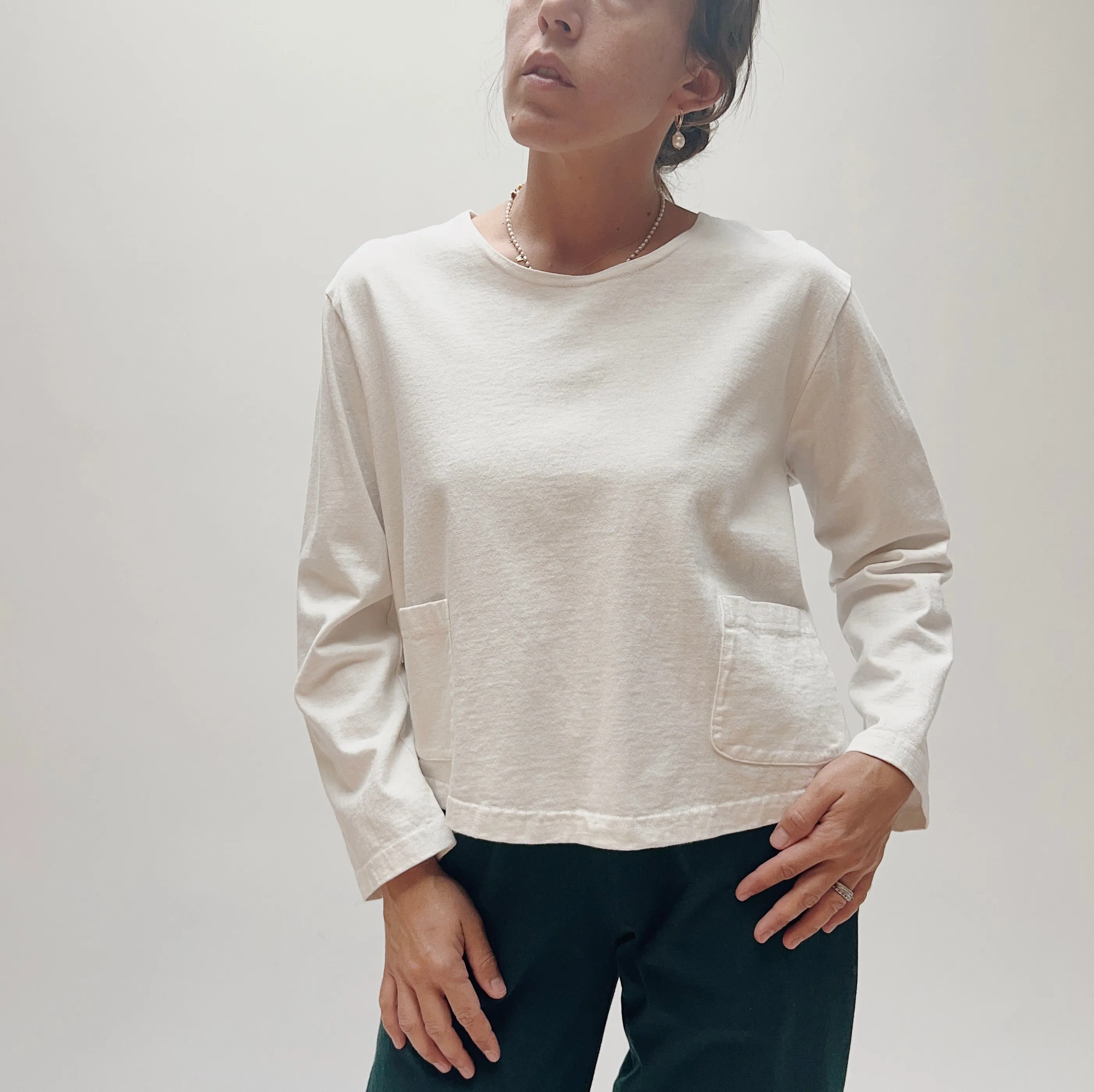 Pacific Cotton | Boxy Shirt in Cream