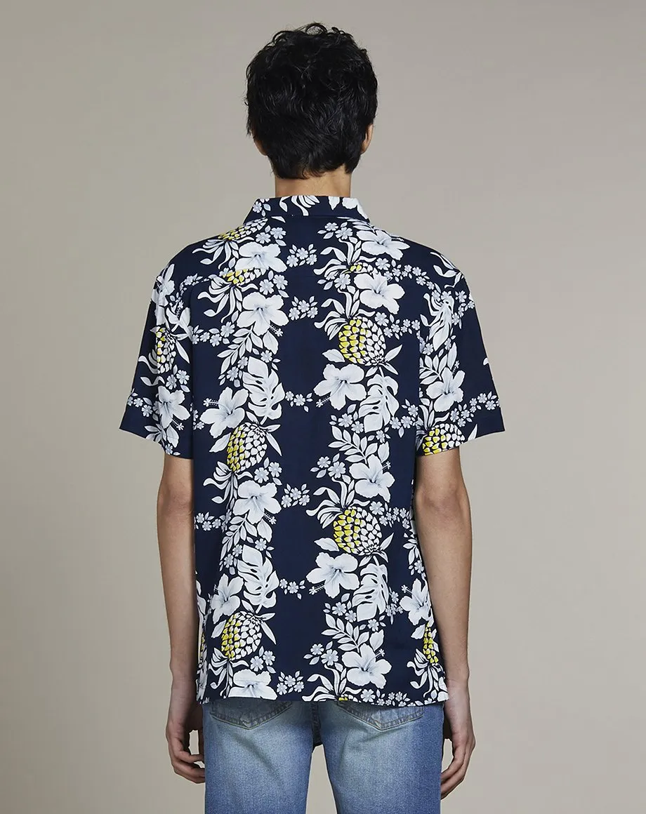 PANAMA MENS SHIRT | NAVY