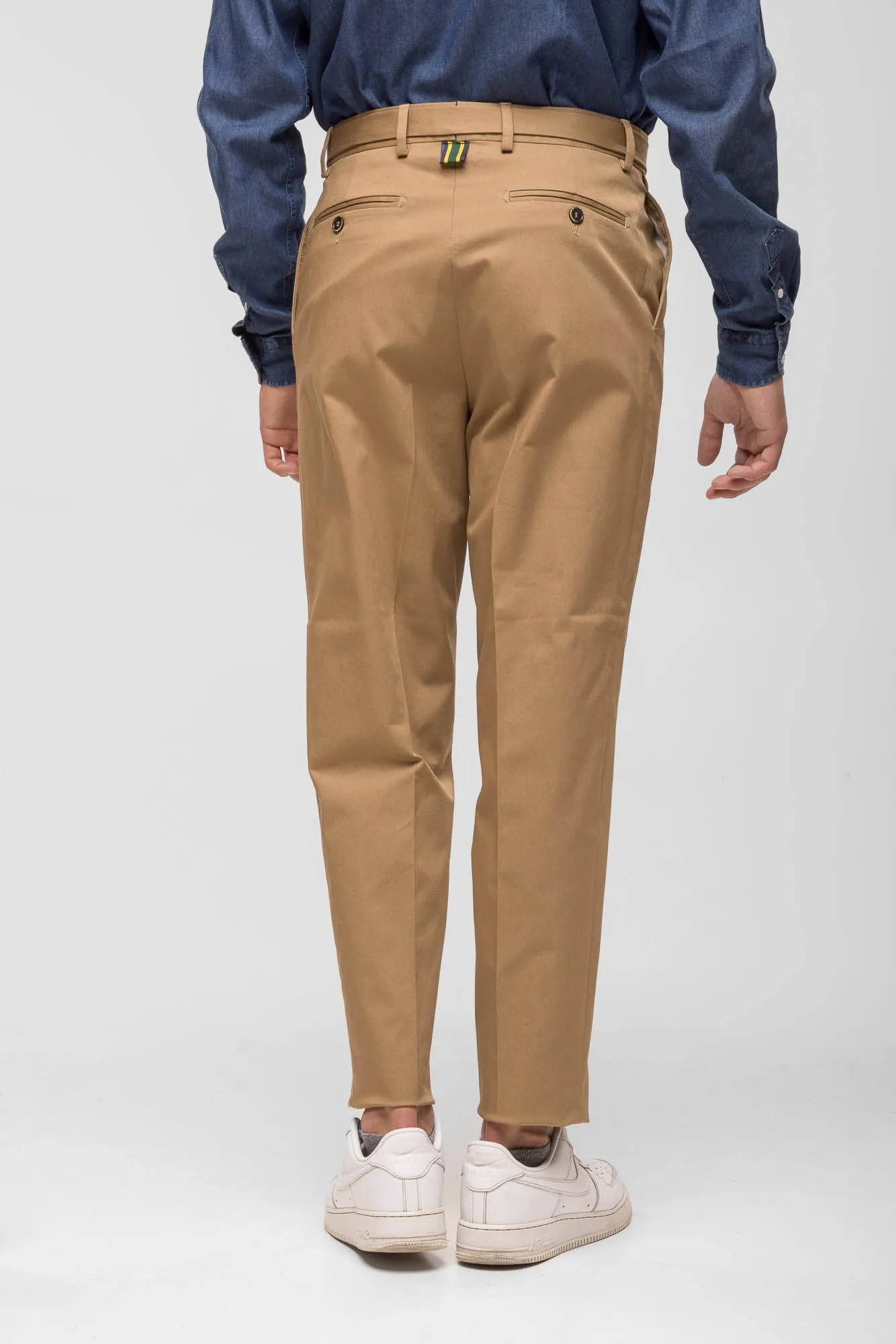 PANTALONE CON CINTURA BEIGE