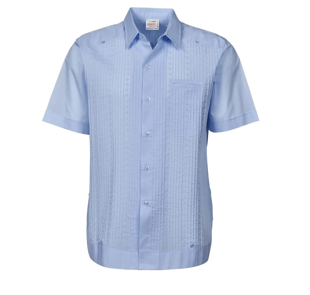 Presidente Guayabera - Men's Short Sleeve | Polyester-Cotton Blend