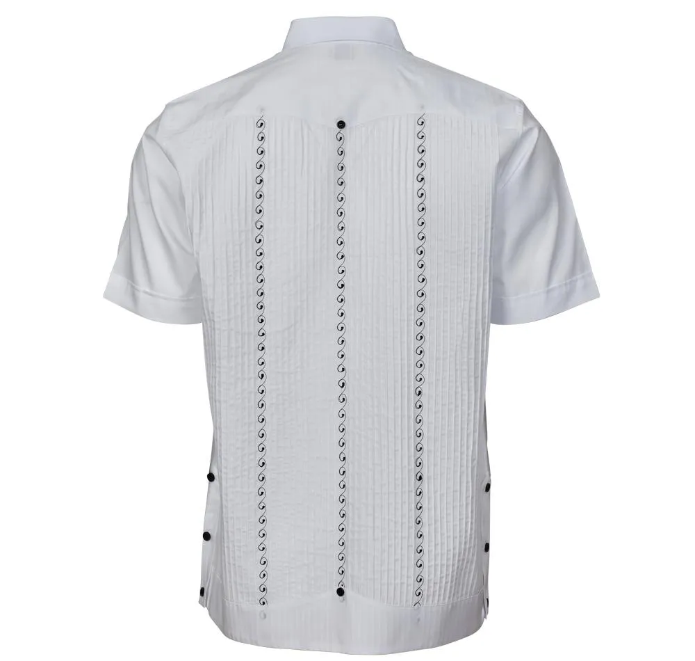 Presidente Guayabera - Men's Short Sleeve | Polyester-Cotton Blend