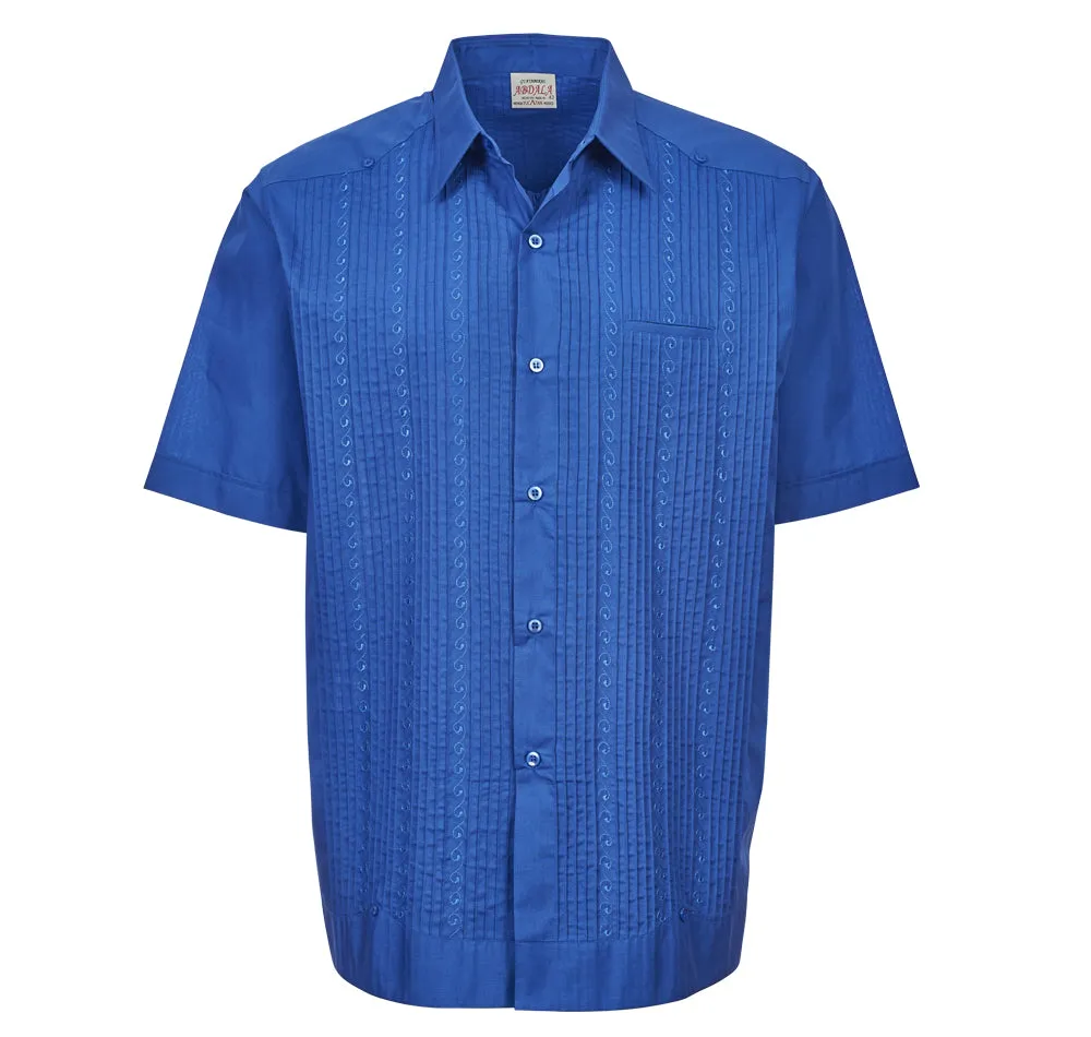 Presidente Guayabera - Men's Short Sleeve | Polyester-Cotton Blend