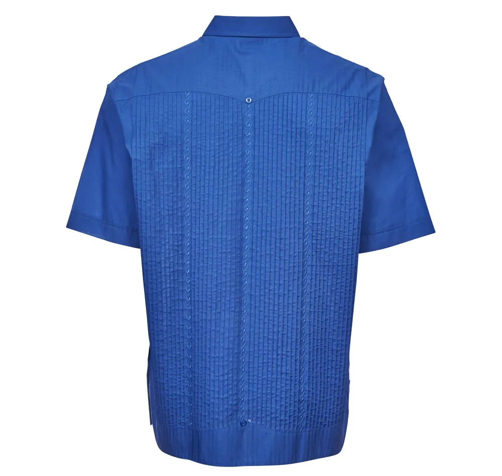 Presidente Guayabera - Men's Short Sleeve | Polyester-Cotton Blend