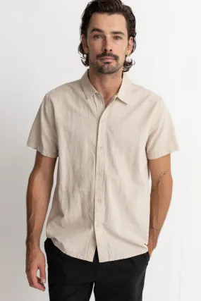 RHYTHM CLASSIC LINEN SS SHIRT - SAND