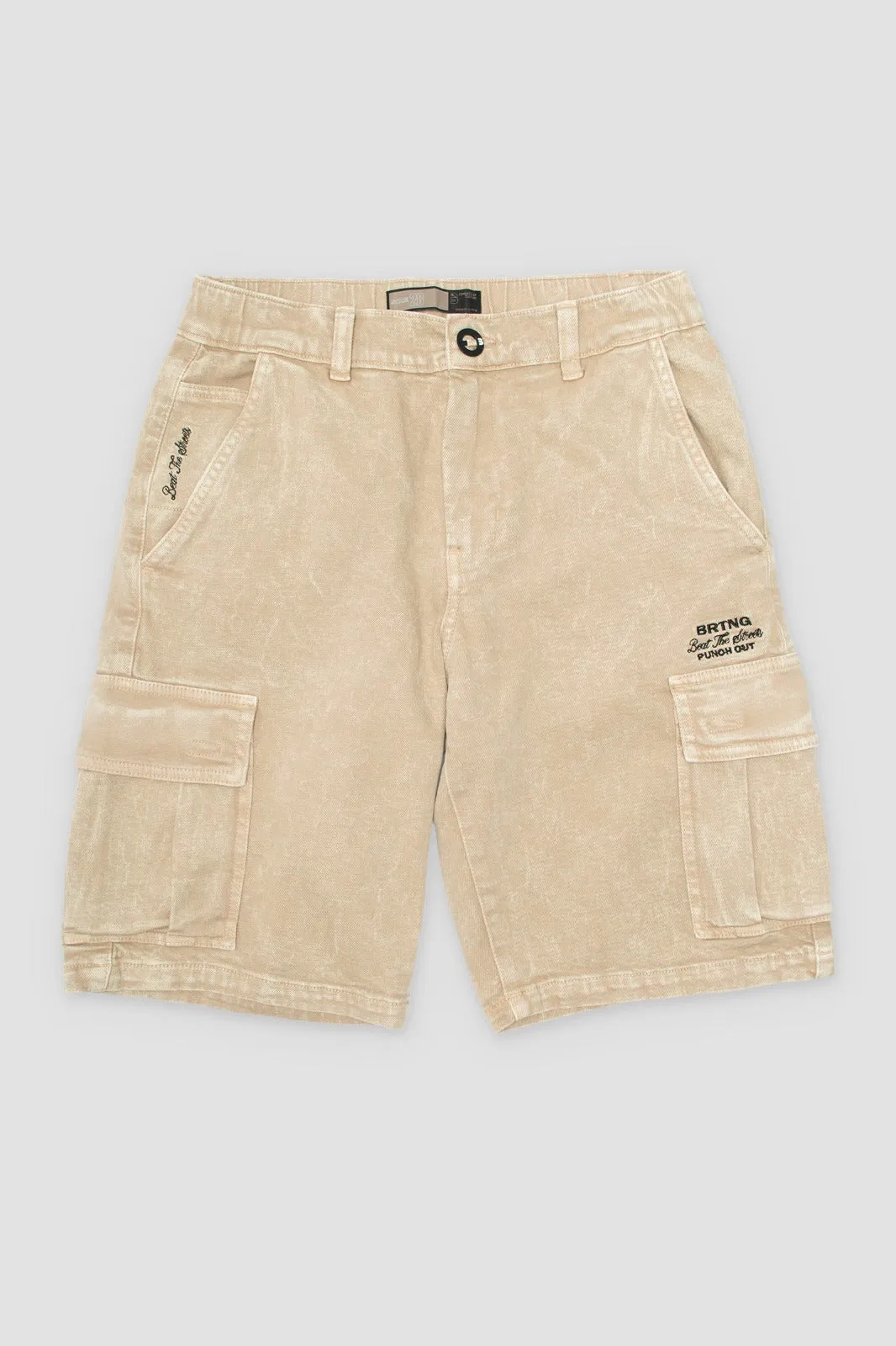 SHORT DRILL MANTRA BEIGE