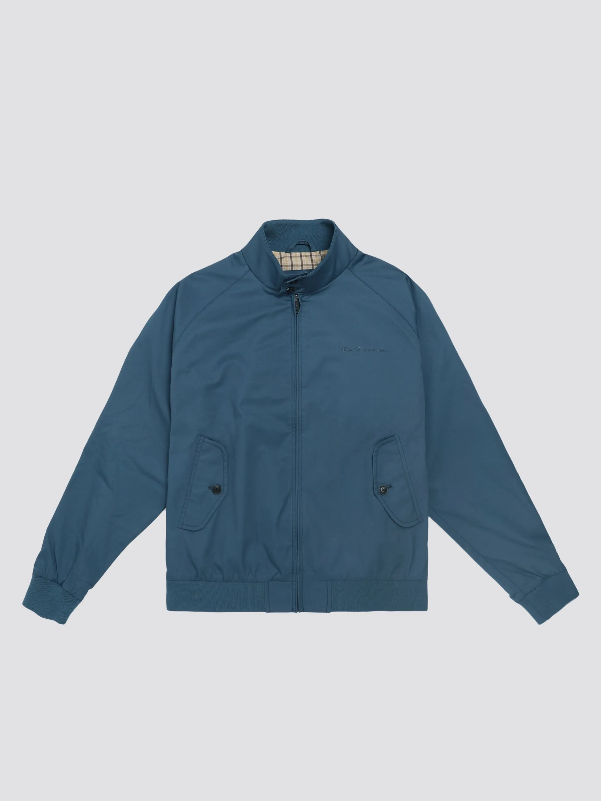 Signature Harrington Jacket - Teal