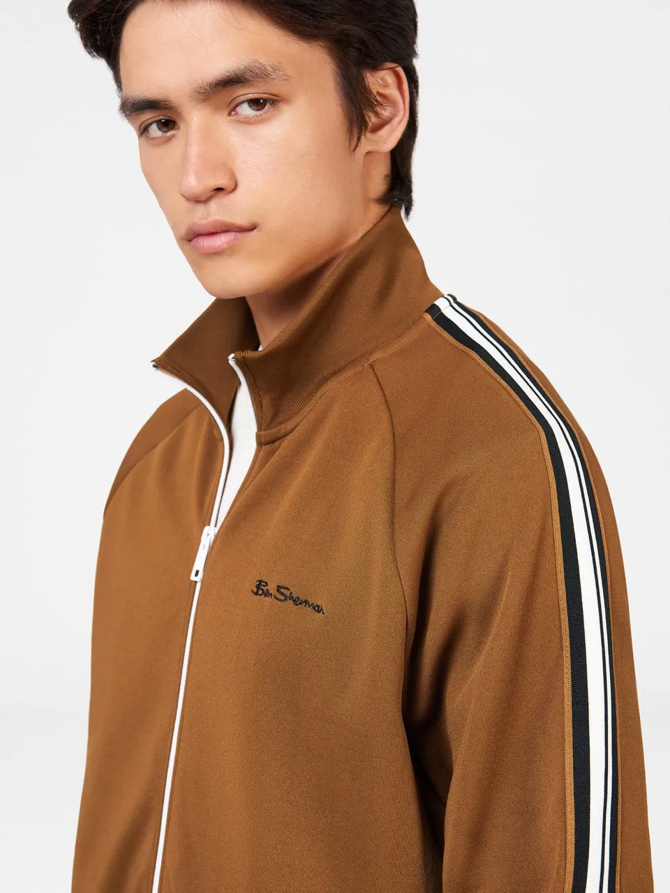 Signature House Taped Track Jacket - Ginger