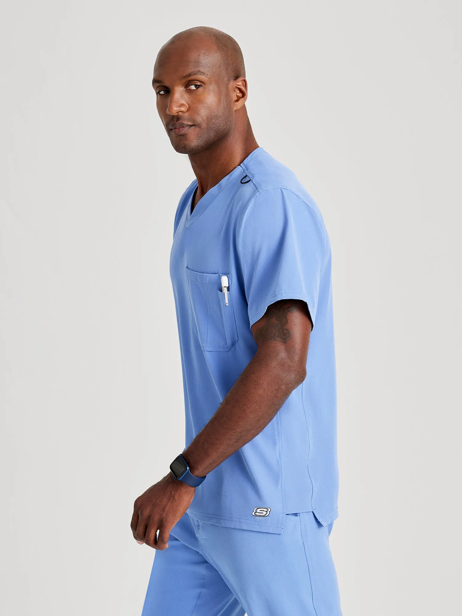 Skechers Mens Scrub Top