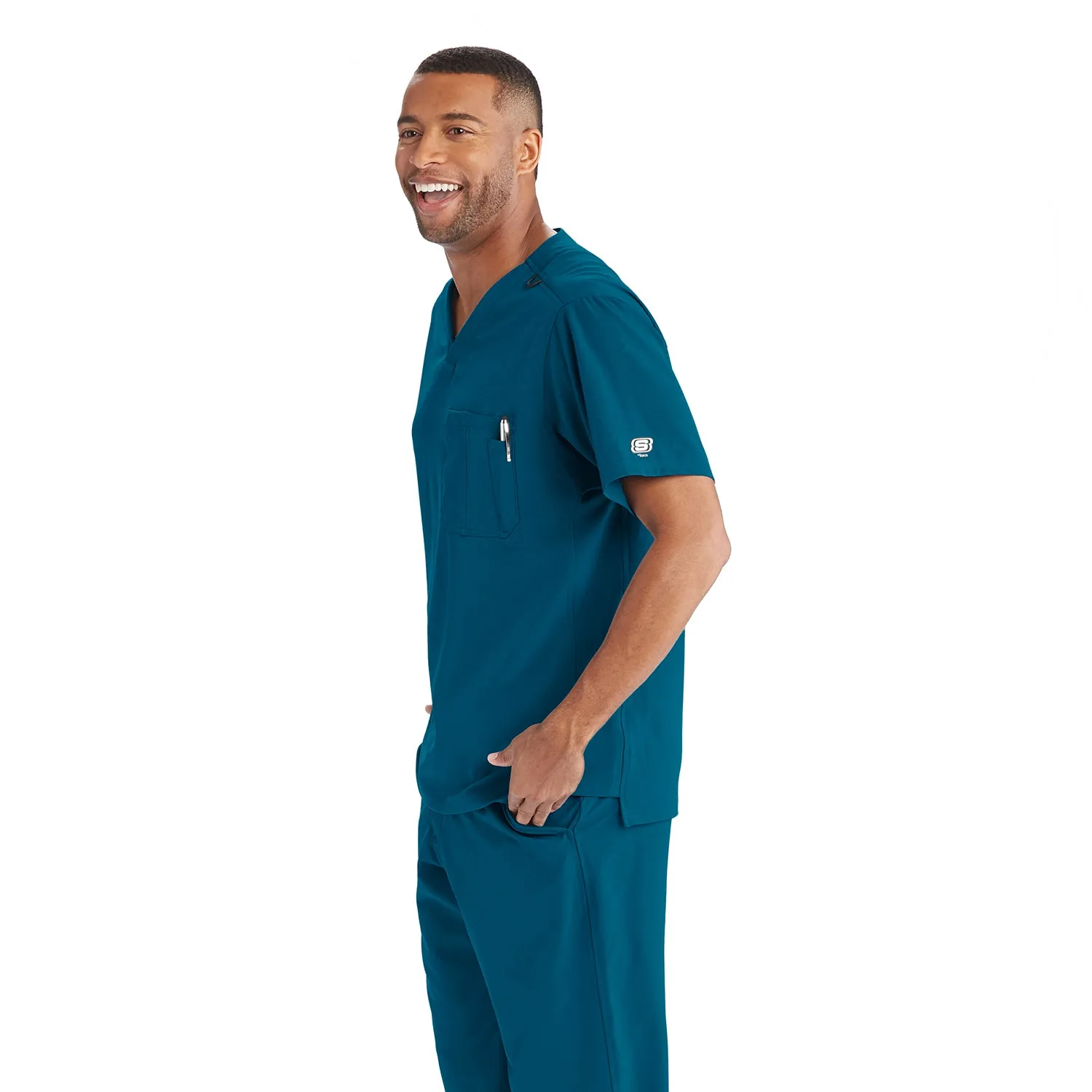 Skechers Mens Scrub Top