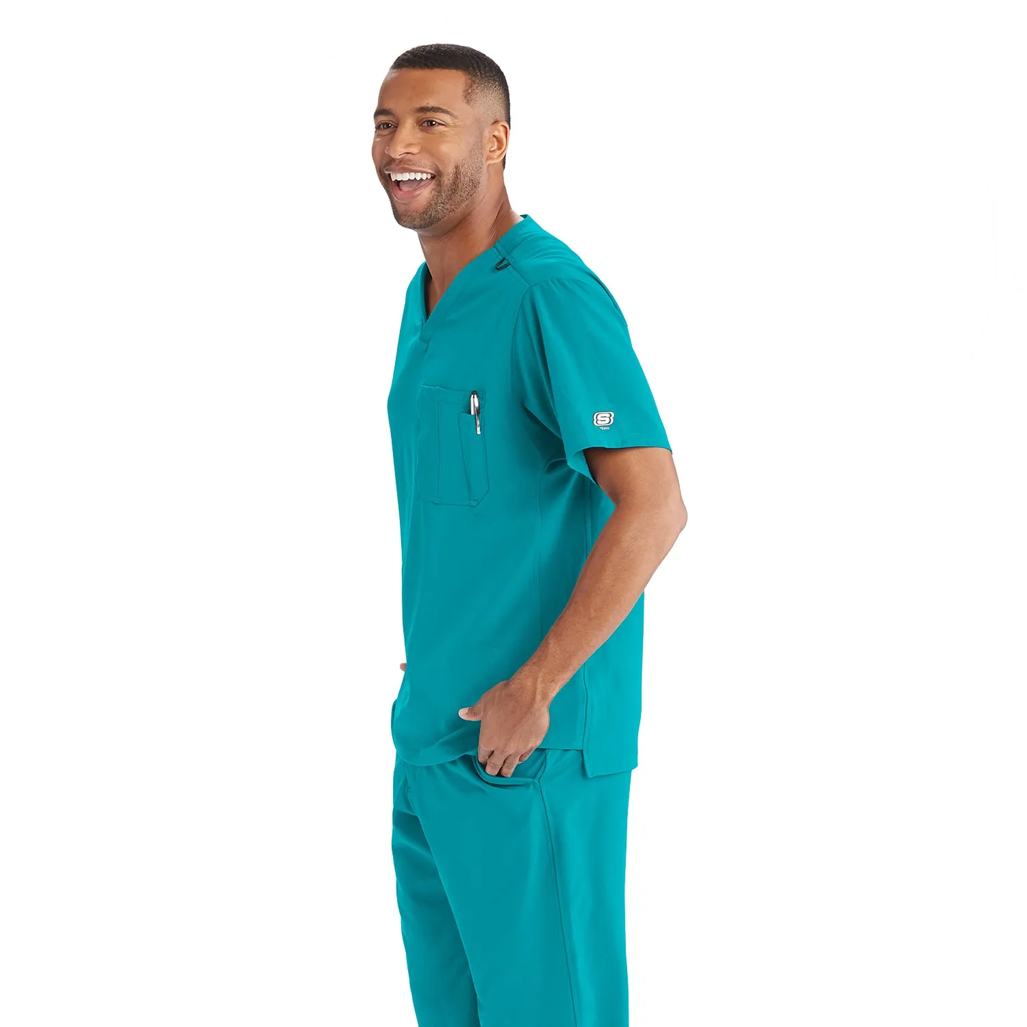 Skechers Mens Scrub Top