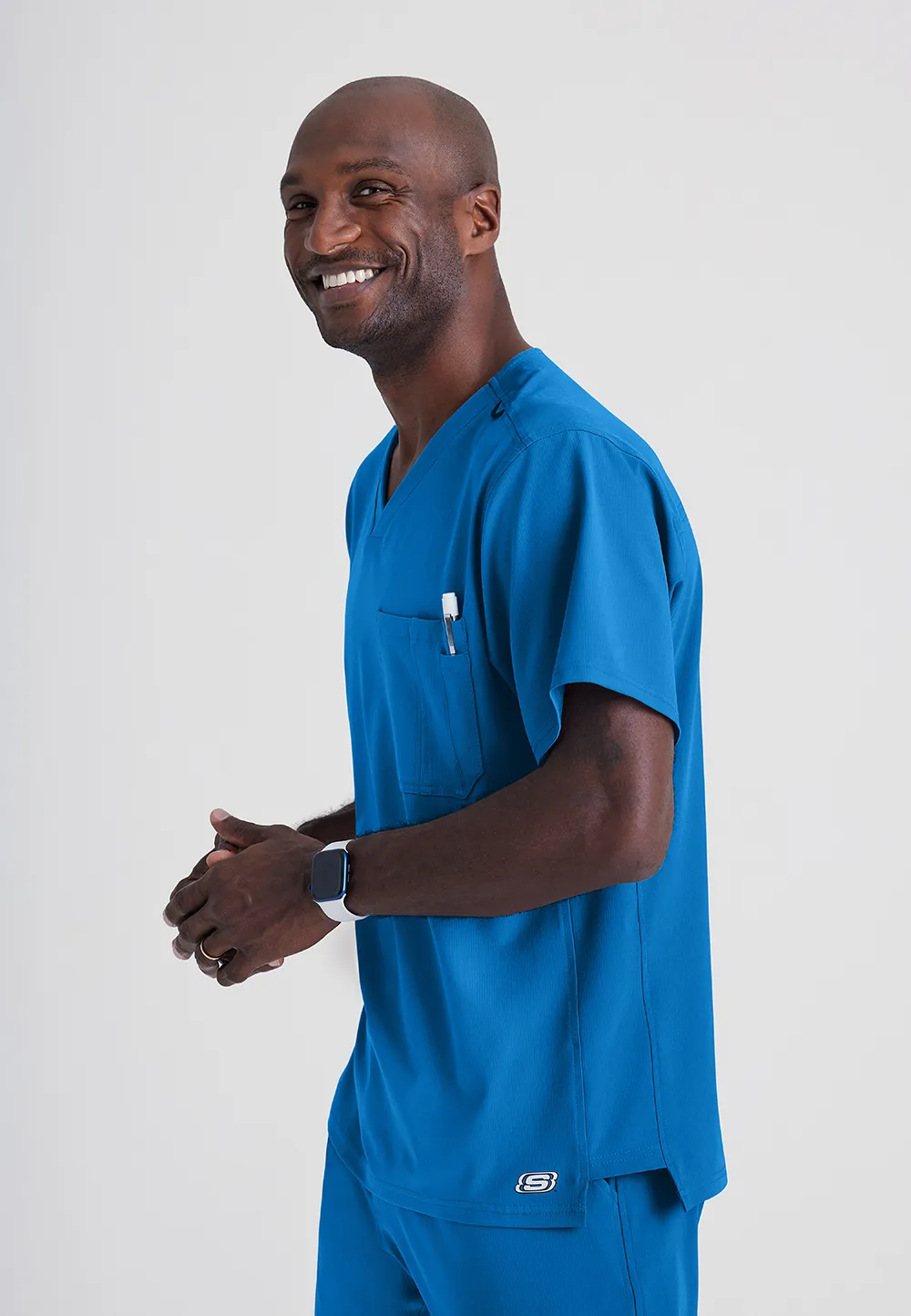 Skechers Mens Scrub Top