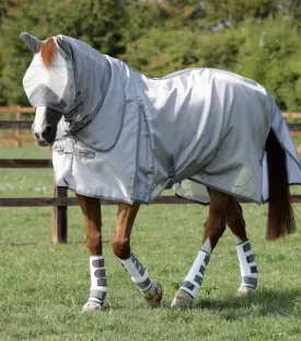 Super Lite Fly Rug with Surcingles Silver