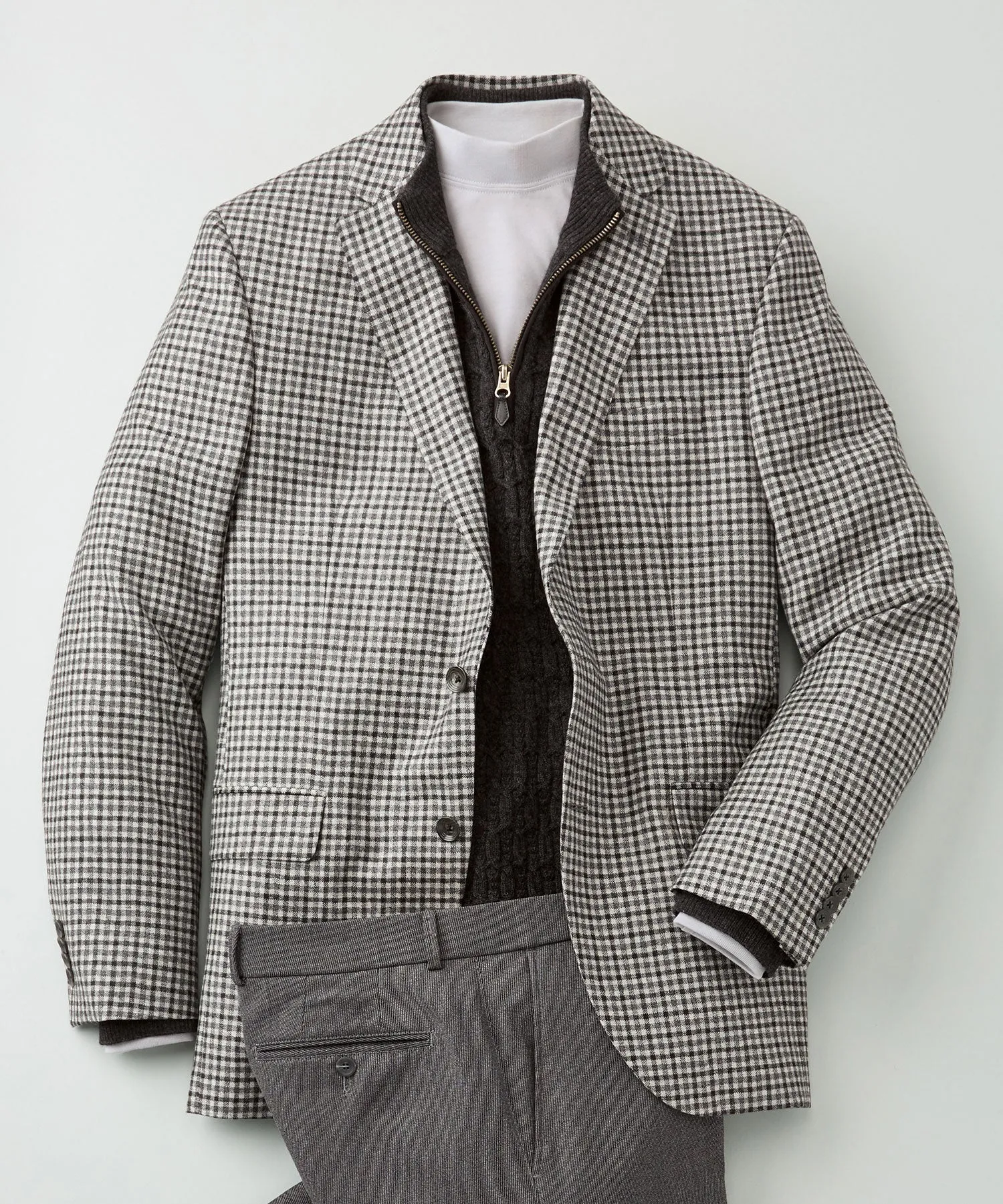 Tattersall Check Sport Coat