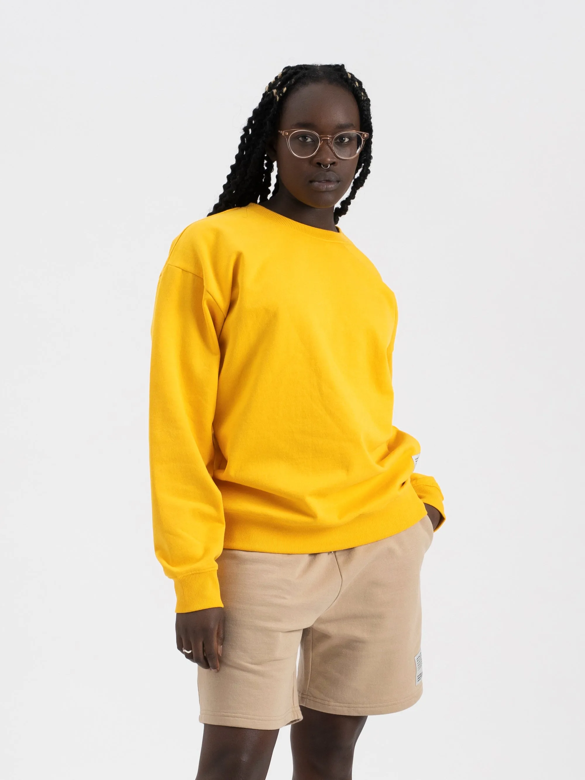 Unisex Loose Fit Sweatshirt - Recycled cotton & Recycled polyester