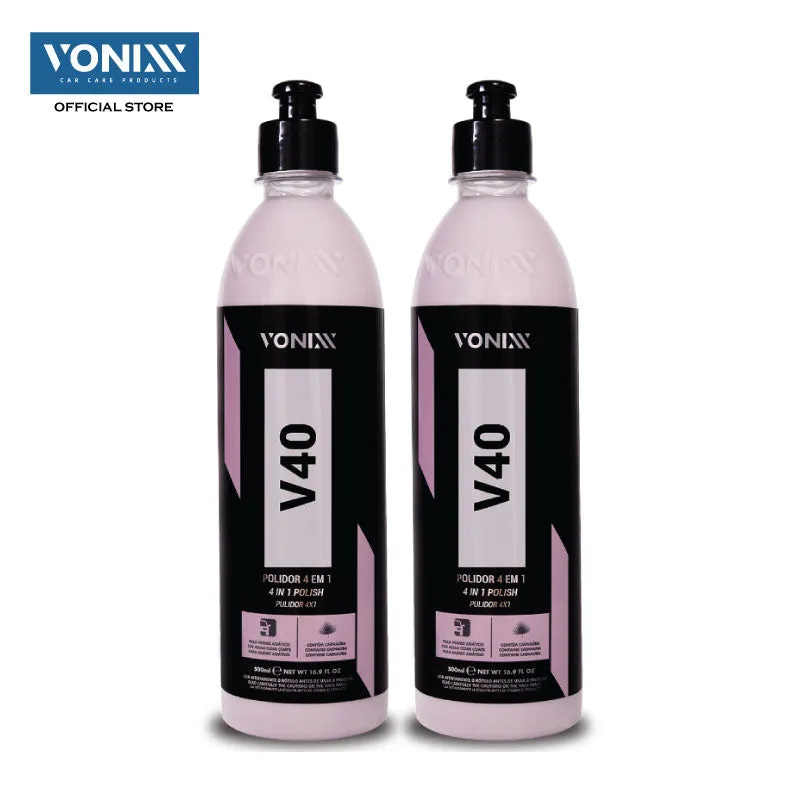 Vonixx V40 500ml (4 in 1 compound - Cut, Polish, Finishing with Carnauba wax)